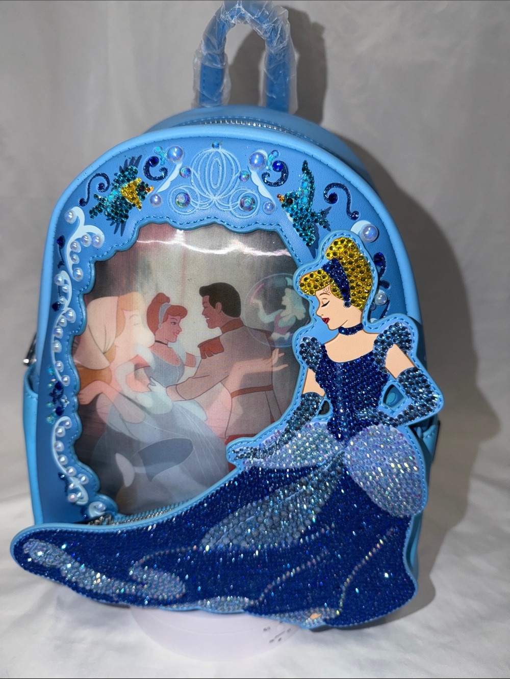 Loungefly Hand Blinged Cinderella Backpack